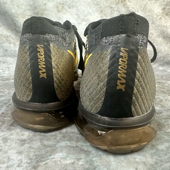 Men\'s Nike Air Vapormax Flyknit Bumblebee Grey Gold Shoes main image 6